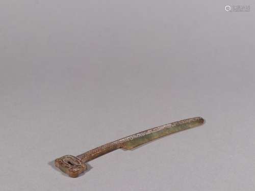 Generation of ancient jade jade sword.Specification: long an...