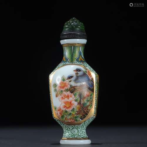 Old beaming snuff bottle feederSpecification: high generous ...