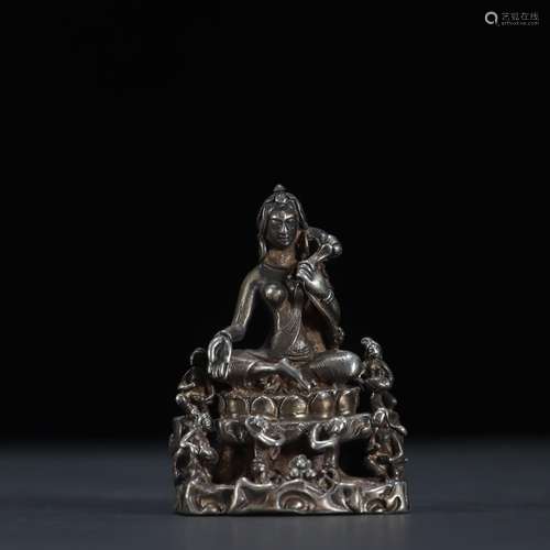 Sterling silver guanyin statuesSpecification: high generous ...