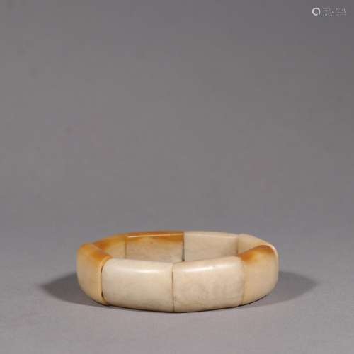 River mill of hongshan culture jade hand string.Specificatio...