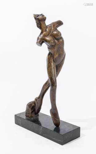 Victor Salmones Ballerina Bronze Sculpture