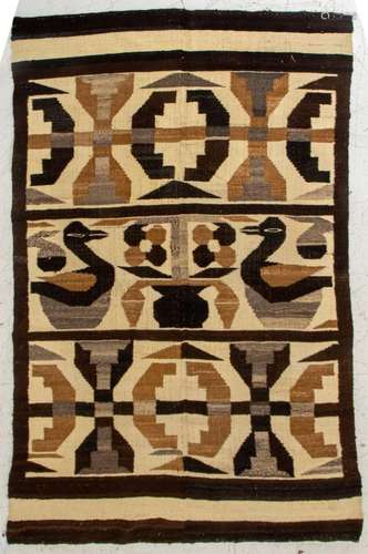 South American Pictorial Rug, 8' 6" x 5' 2"...