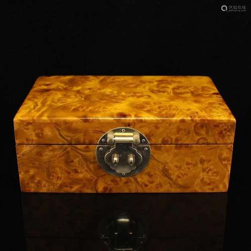 Superb Design Jin Si Nan Wood Jewelry Box
