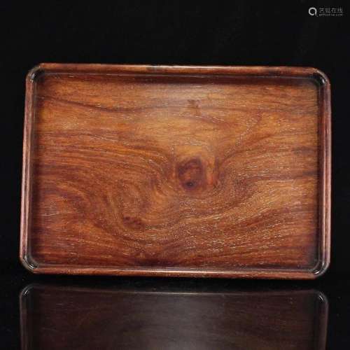 Superb Design Chinese Huali Wood Tea Tray