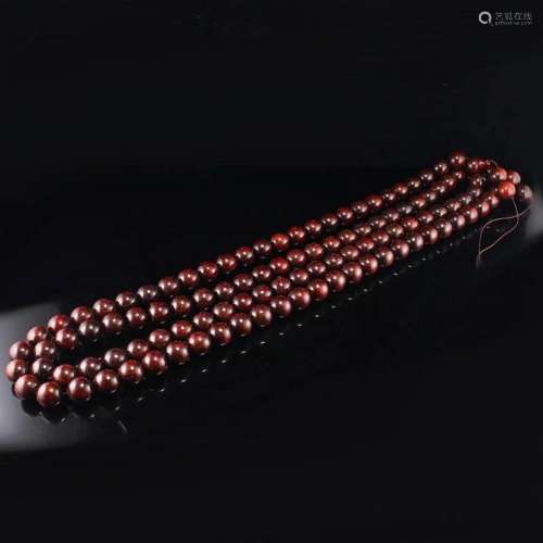 108 Beads Zitan Wood Prayer Necklace