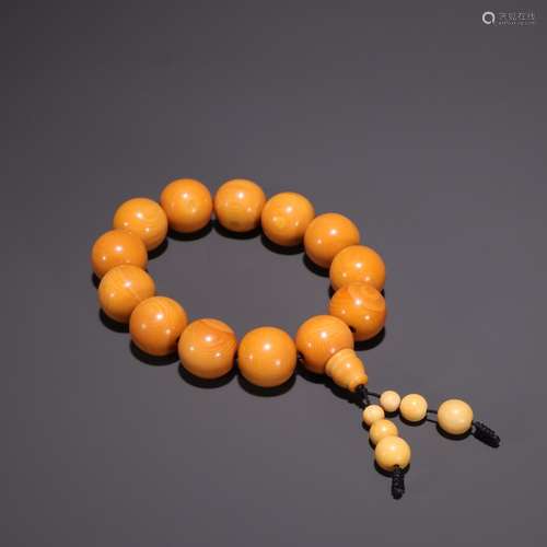 , old.chinese hand round bead stringSpecification: high 1.75...