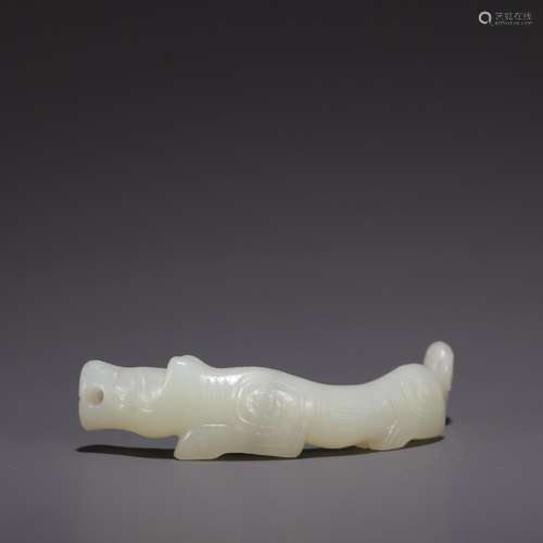 C benevolent, hetian jade pendantSpecification: long and 9.7...