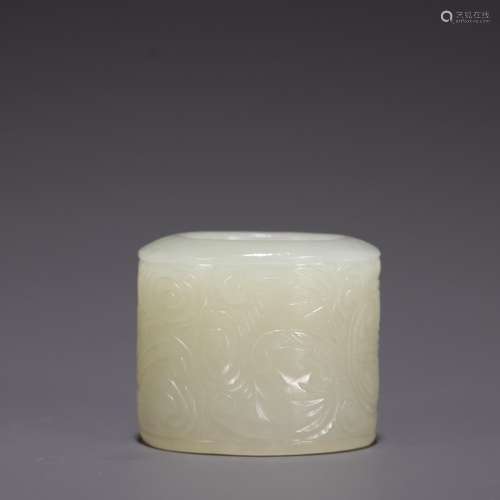 Old hetian jade, xiangyun group long-lived BanZhi linesSpeci...