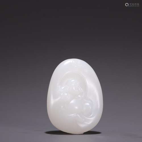 Maitreya, hetian jade pendantSpecification: high 5.1 wide th...