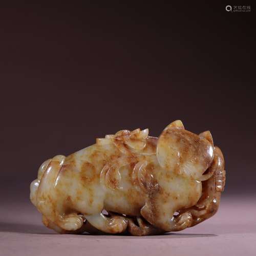 : put a hetian jade cat and lotus flowerSpecification: 7.8 c...