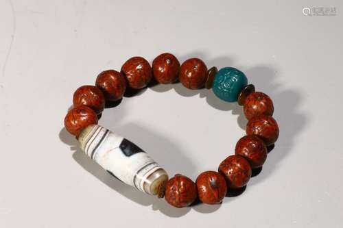 , sardonyx day bead stringSpecification: day bead 4 cm long ...