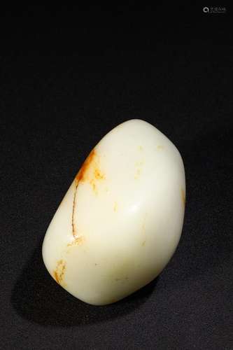 , hotan jade rough stone with the skinSpecification: length ...