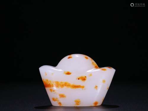 Night: hetian jade seed material treasure carved piecesSpeci...