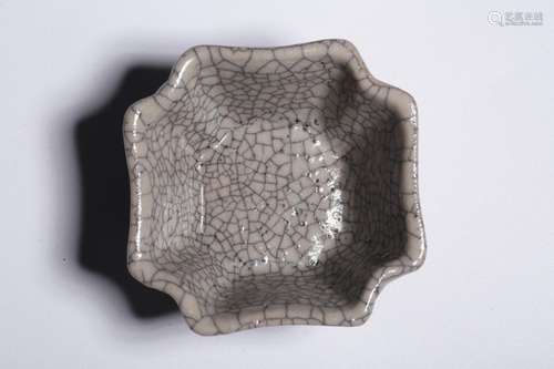 : elder brother kiln sifang little water3.7 cm high, 7.5 cm ...