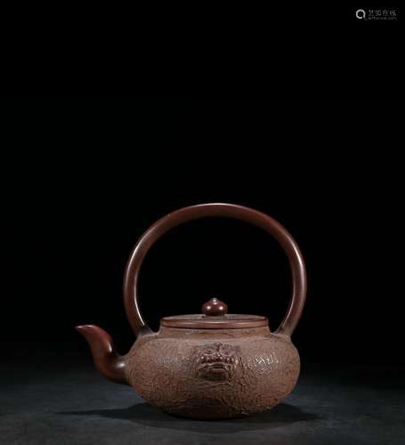 All previous dynasties pot of ancient bronze mirrorAnimal he...