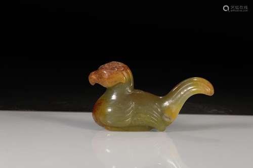 , hotan jade birdsSize: 10 * 3 * 6 cm weight: 142 gPut the p...