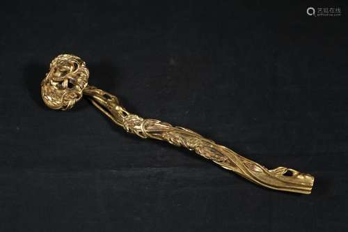 Copper and gold bergamotSize: 28.5 cm long, weighs 338 grams...