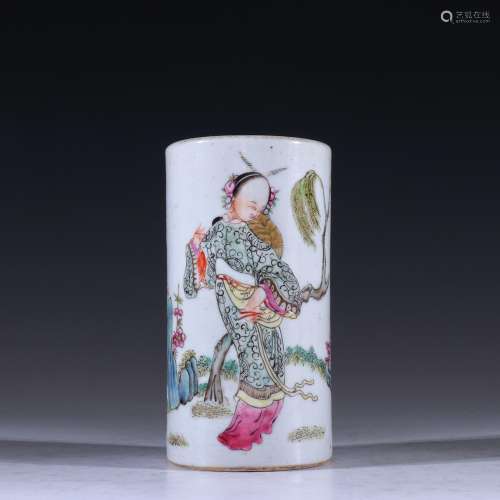 Pastel had pen containerSpecification: 11.7 cm high 6.1 cm i...