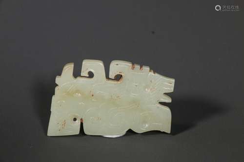 , and hetian jade jade owlSize, 5 x3cm, 17.9 g