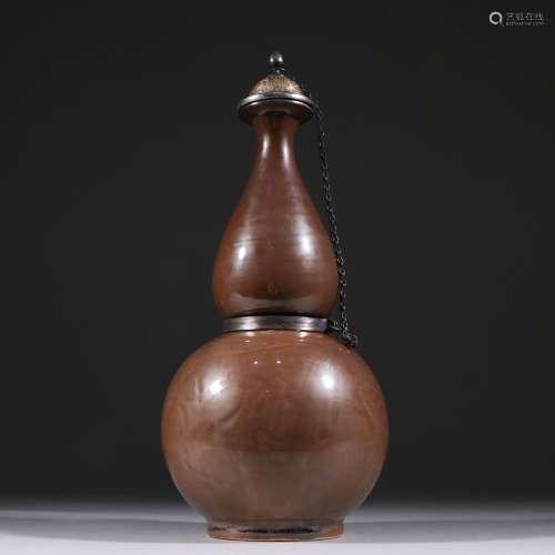 Kiln sauce glaze bottle gourdSpecification: 30 cm high 12.5 ...