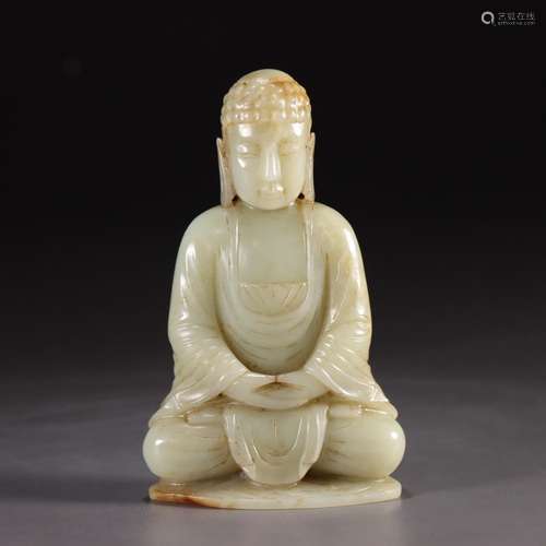 : hetian jade Buddha furnishing articlesSize: 12 cm long. 7 ...