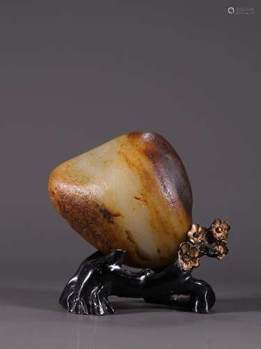 Hetian jade, seed makings rough stone furnishing articlesSpe...