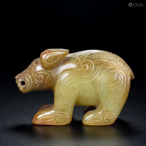 And Tian Shan bear, jade jade renew, carved the sharp and me...