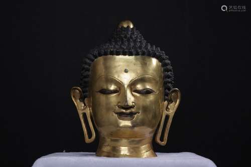 : copper and gold Buddha beadle26.1 kg 37 cm highThe beadle ...