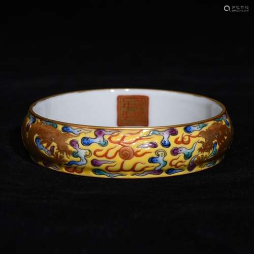 Colored enamel praised grain bracelets, 2 high caliber 7