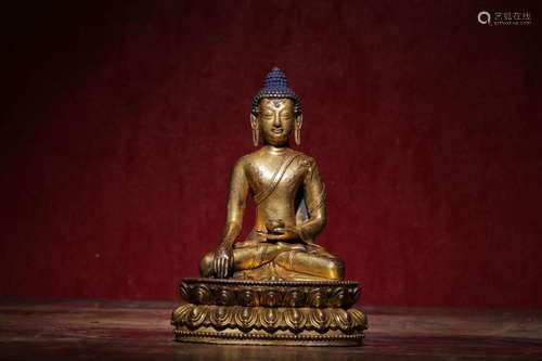 Sakyamuni like 10 cm tall, 7 cm long, 4.5 cm wide, weighs 26...