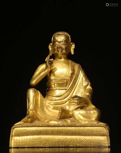 .Copper and gold Buddha place (the original back cover)Size:...