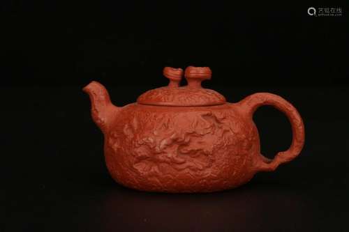 Chinese Yixing Zisha Clay Handmade Exquisite Teapot 48987