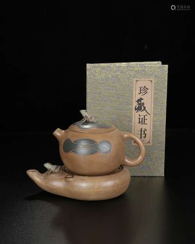 Chinese Yixing Zisha clay Handmade Exquisite Teapot   50256