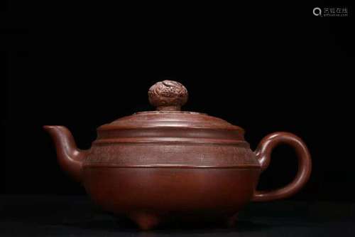 Chinese Yixing Zisha Clay Handmade Exquisite Teapot 42701