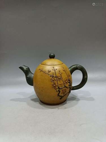 Chinese Yixing Zisha Handmade Exquisite Teapot 60551