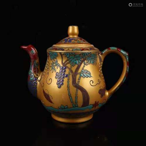 Chinese Porcelain Handmade Exquisite Teapots 21365