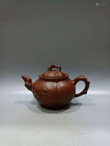 Chinese Yixing Zisha Clay Handmade Exquisite Teapot 32106