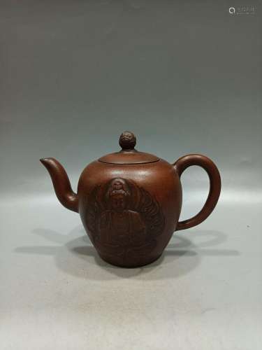 Chinese Yixing Zisha Clay Handmade Exquisite Teapot 48978