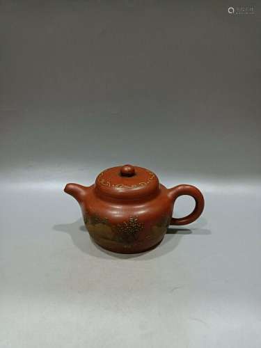 Chinese Yixing Zisha Clay Handmade Exquisite Teapot 69901