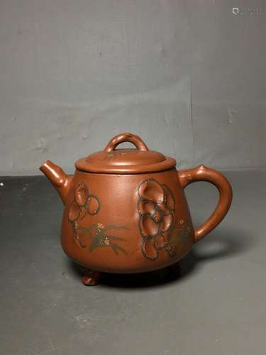 Chinese Yixing Zisha Handmade Exquisite Teapot 79956