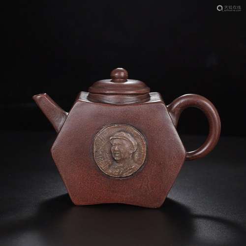 Chinese Yixing Zisha clay Handmade Exquisite Teapot   40256