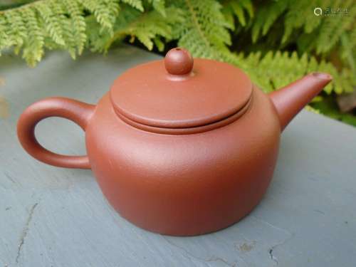 Chinese Yixing teapot miniature size smooth finish beautiful...