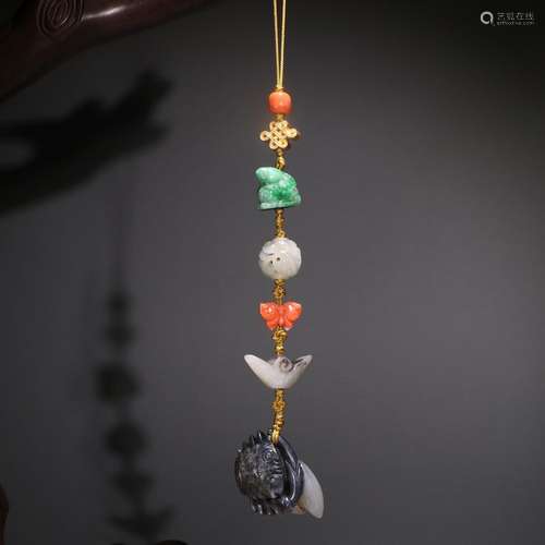 Million treasure hang drop.Specification: 3.8 x 2.5 cm wide ...