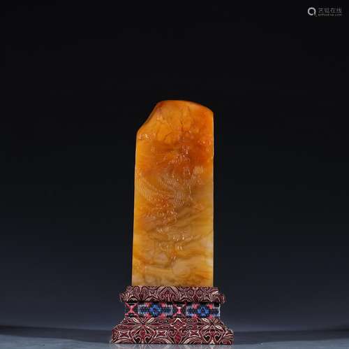 Seals, shou field-yellow stone in extremely good fortuneSpec...