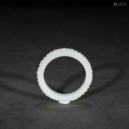 : hetian jade plum flower braceletSpecification: circle mout...