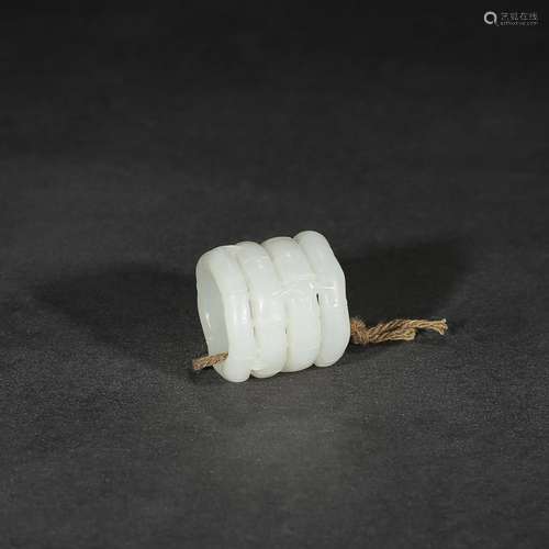 : hetian jade bamboo BanZhiSpecification: circle mouth 2.3 c...