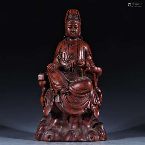 Old aloes a scroll, guanyin furnishing articlesSpecification...