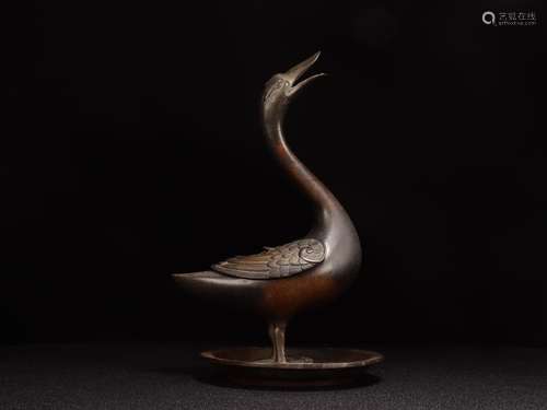 - copper foetus duck shape aromatherapy furnishing articlesS...