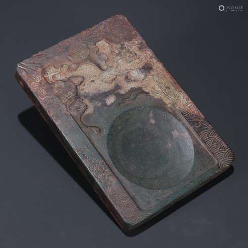 Inkstone cinnabar patina in sightSpecification: high generou...