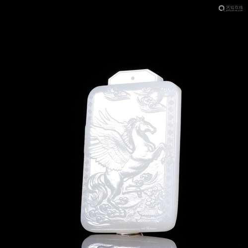 Hetian jade d dragon sparrow jade brandSpecification: high 7...